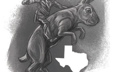 The Jack Rabbit King of Odessa, Texas.